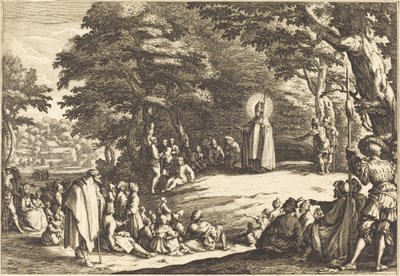 Saint Amond by Jacques Callot