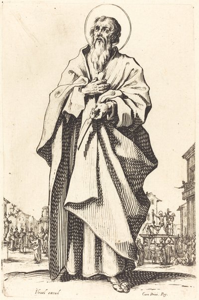 Saint Bartholomew by Jacques Callot