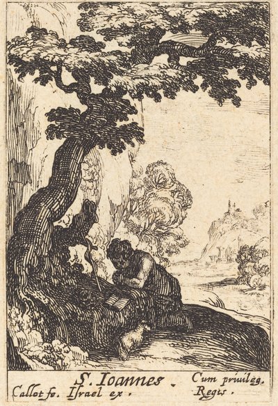 Saint John the Baptist by Jacques Callot