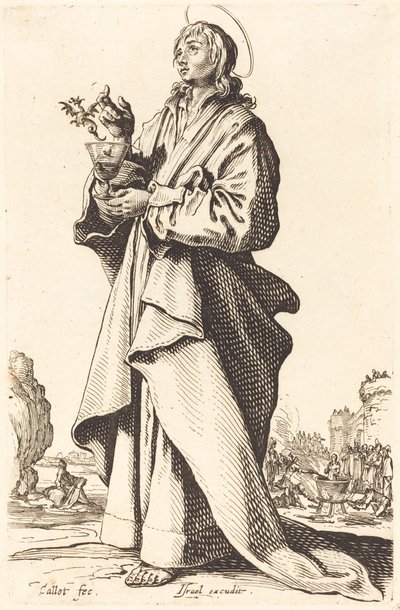 Saint John the Evangelist by Jacques Callot