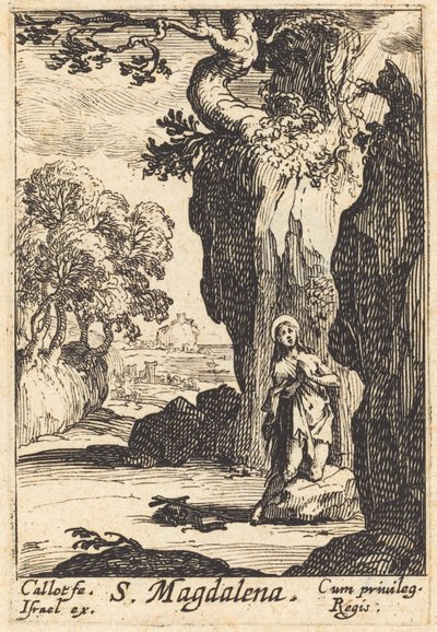 Saint Mary Magdalene by Jacques Callot
