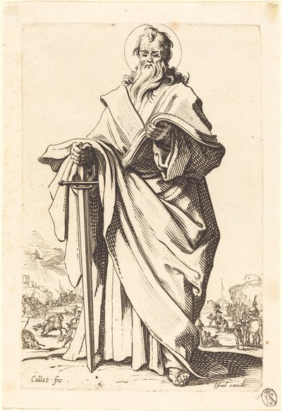 Saint Paul by Jacques Callot