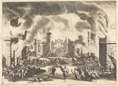 Solimano, Act V by Jacques Callot