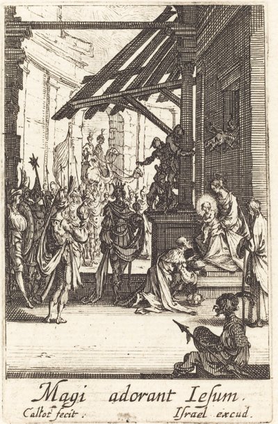 The Adoration of the Magi by Jacques Callot