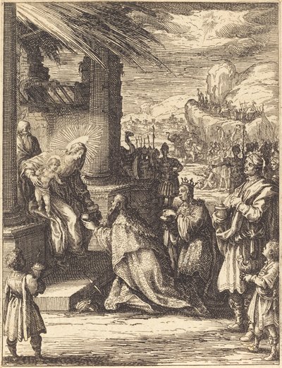 The Adoration of the Magi by Jacques Callot