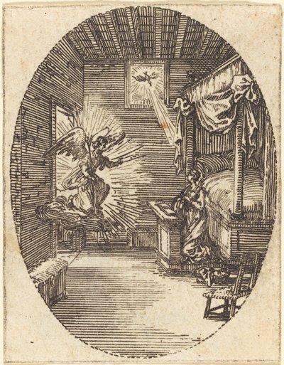 The Annunciation by Jacques Callot