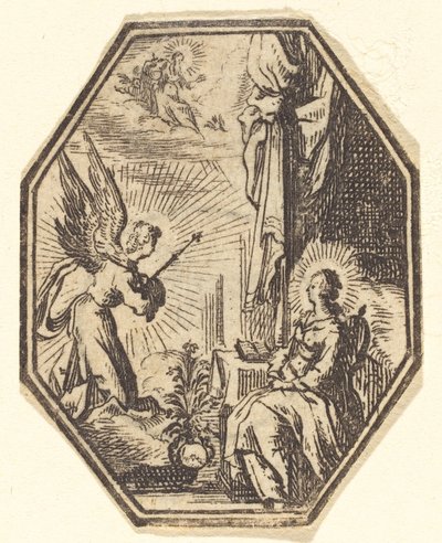 The Annunciation by Jacques Callot