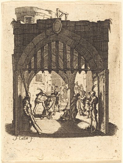 The Crowning with Thorns by Jacques Callot
