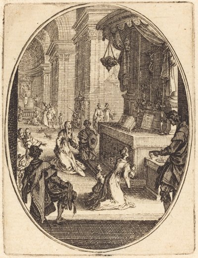 The Cult of God by Jacques Callot