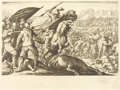 The Defeat of the Turkish Cavalry by Jacques Callot
