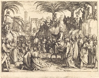 The Entry into Jerusalem by Jacques Callot