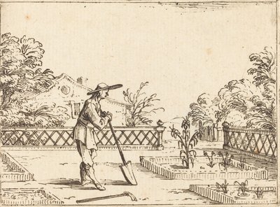 The Gardener by Jacques Callot