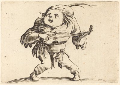 The Guitar Player by Jacques Callot
