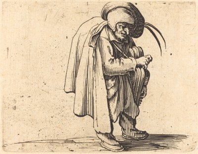 The Hurdy-Gurdy Player by Jacques Callot