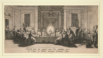 The Last Supper by Jacques Callot