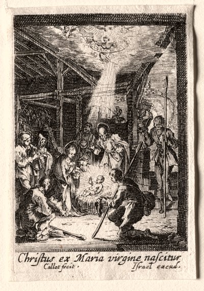 The Nativity by Jacques Callot