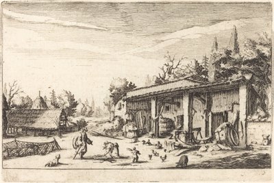 The Little Farm by Jacques Callot