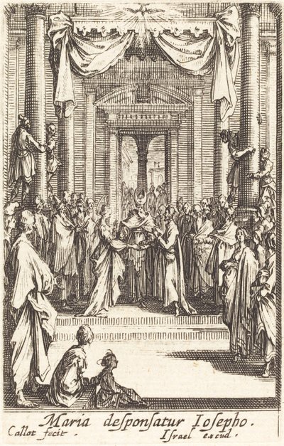 The Marriage of the Virgin by Jacques Callot