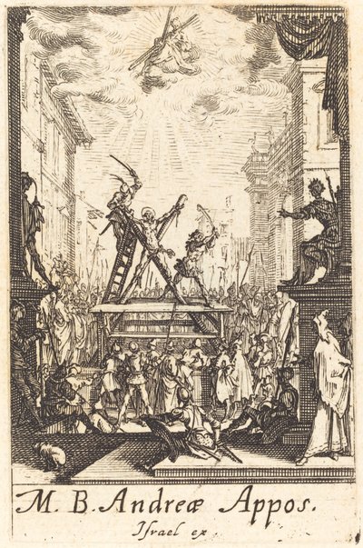The Martyrdom of Saint Andrew by Jacques Callot