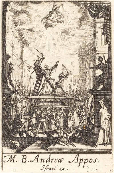 The Martyrdom of Saint Andrew by Jacques Callot