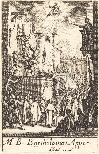 The Martyrdom of Saint Bartholomew by Jacques Callot