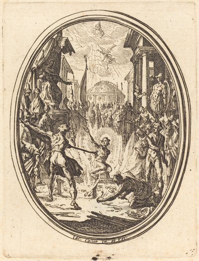 The Martyrdom of Saint Lawrence by Jacques Callot
