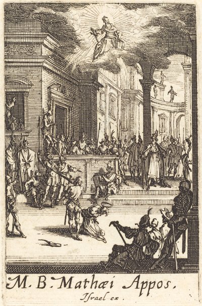 The Martyrdom of Saint Matthew by Jacques Callot