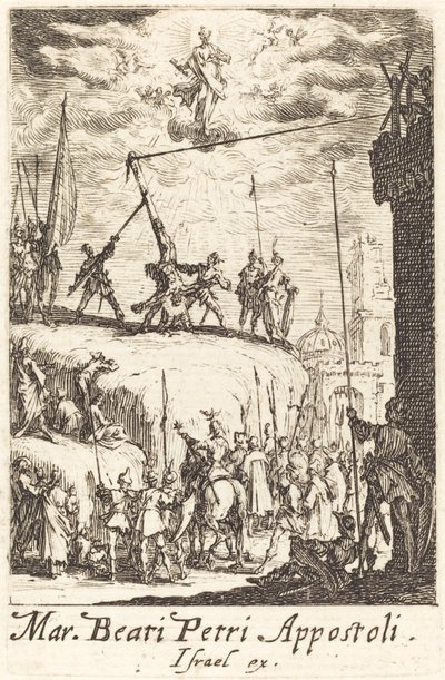 The Martyrdom of Saint Peter by Jacques Callot