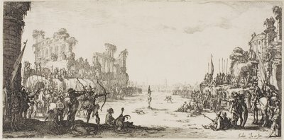 The Martyrdom of Saint Sebastian by Jacques Callot