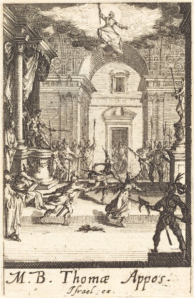 The Martyrdom of Saint Thomas by Jacques Callot