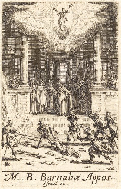 The Martyrdoms of Saint Barnabas by Jacques Callot