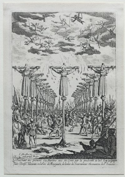The Martyrs of Japan by Jacques Callot