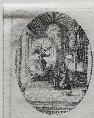 The Annunciation by Jacques Callot