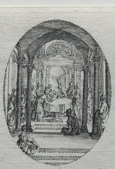 The Mysteries of the Passion: The Circumcision by Jacques Callot