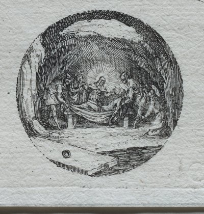 The Entombment by Jacques Callot