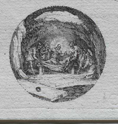The Mysteries of the Passion: The Entombment by Jacques Callot