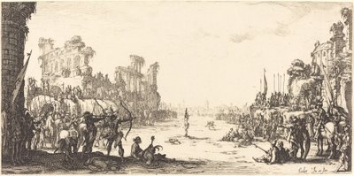 The Ordeal by Arrows (Saint Sebastian) by Jacques Callot