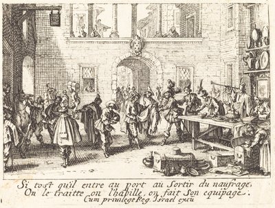 The Parents Bestow Gifts by Jacques Callot