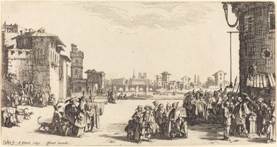 The Slave Market by Jacques Callot