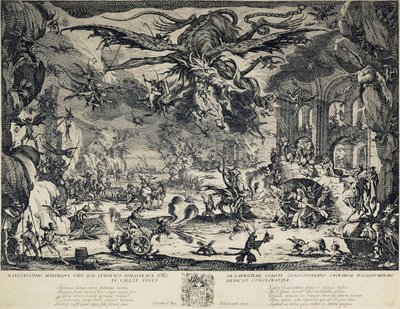The Temptation of Saint Anthony, 1635 by Jacques Callot