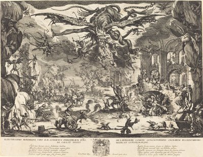 The Temptation of Saint Anthony (second version) by Jacques Callot