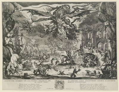 The Temptation of St. Anthony by Jacques Callot