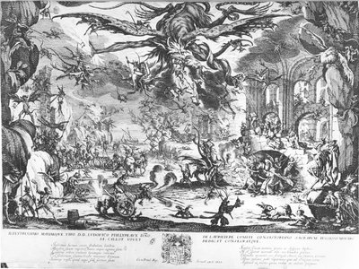 The Temptation of St. Anthony by Jacques Callot
