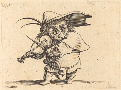 The Violin Player by Jacques Callot