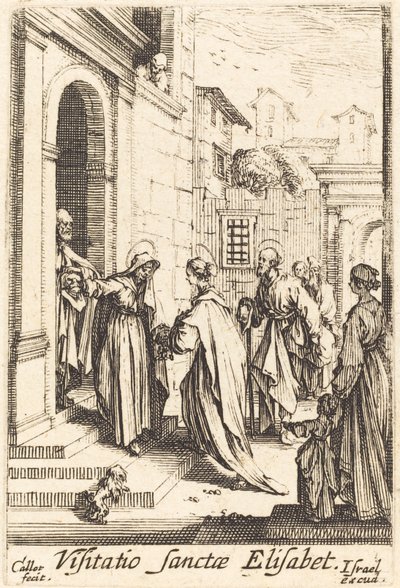 The Visitation by Jacques Callot