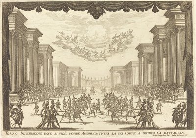 Third Intermezzo by Jacques Callot