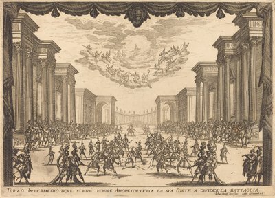 Third Intermezzo by Jacques Callot