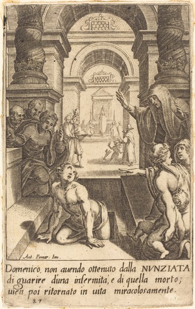 Domenico by Jacques Callot after Antonio Circignani