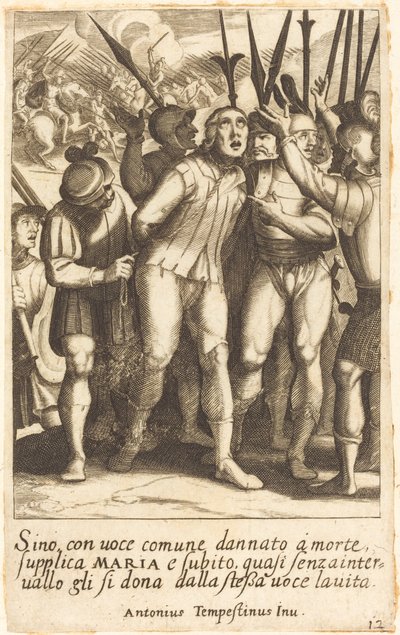 Sino by Jacques Callot after Antonio Tempesta