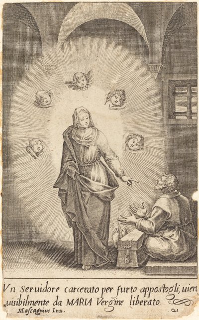 The Delivered Servant by Jacques Callot after Donato Mascagni
